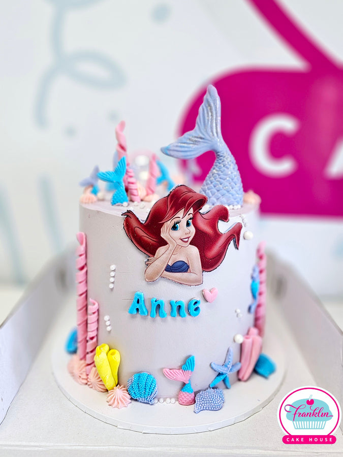 Mermaid Theme Cake