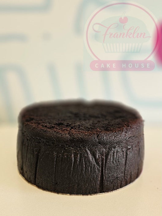 8 inch Round deep frozen cake- 4" deep