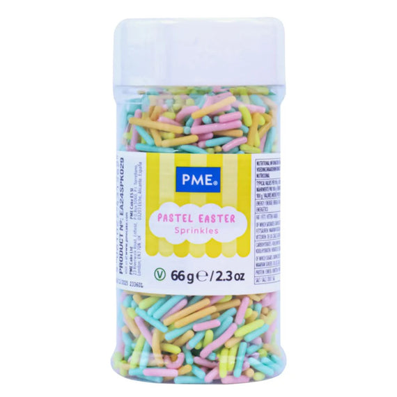 Easter Sprinkles - Pastel Jimmies 60g