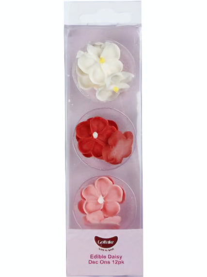 Edible Daisy Dec Ons 12pk