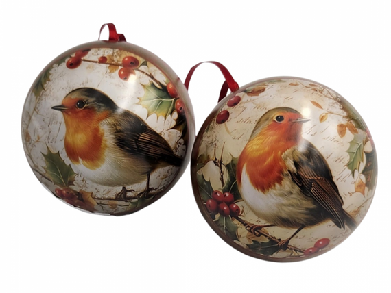 Robin Steel Bauble