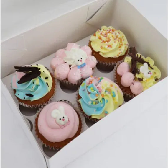 Dec On 3cm Natural Bunny Bow Tie pack of 6