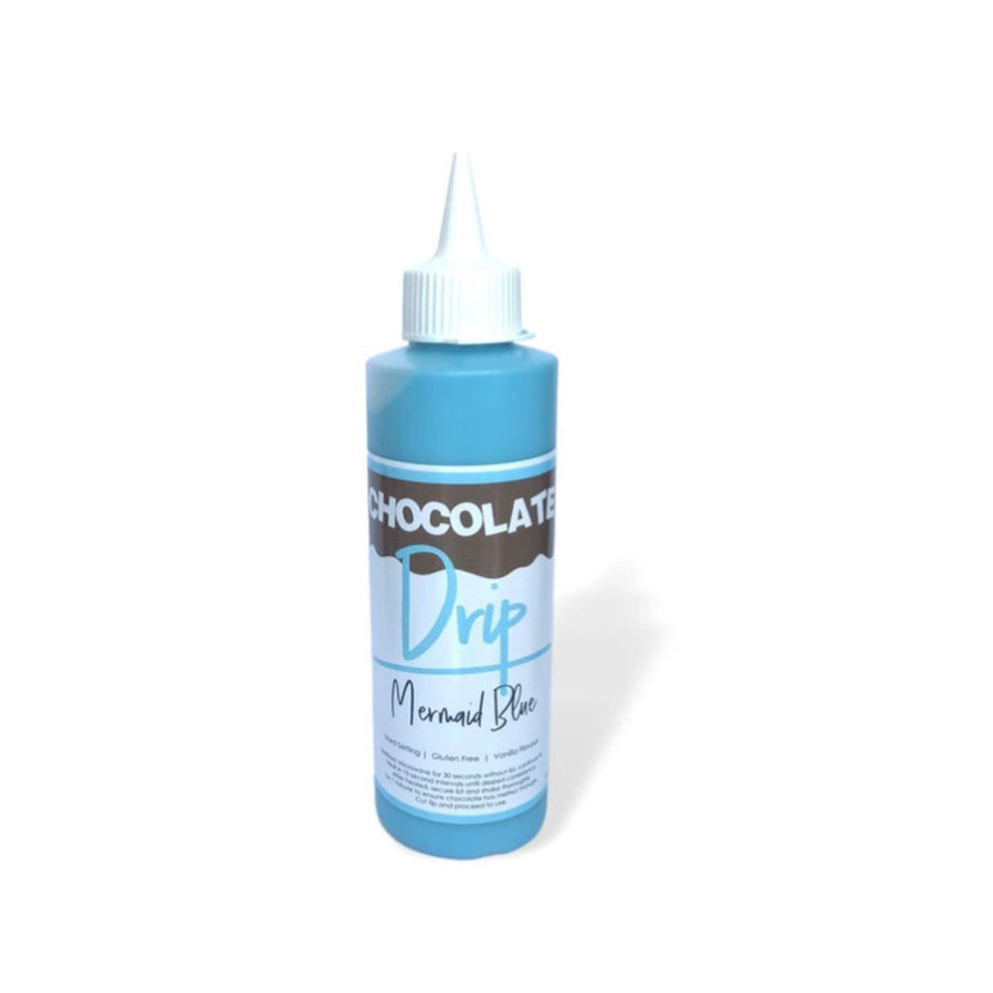 Chocolate drip Mermaid blue- 250gms Vanilla flavour