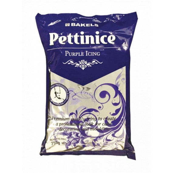 Bakels Pettinice Purple Icing Fondant - 750g